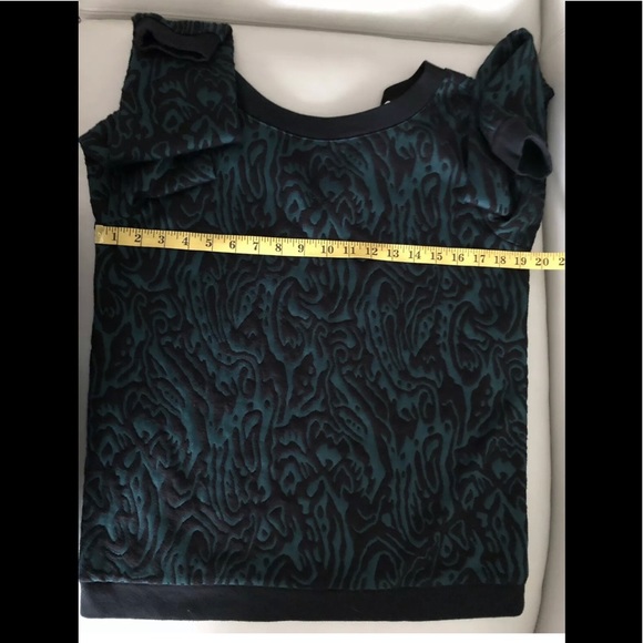 Nordstrom Hinge Sweater Size S Tie on Back Neck Textured Top casual - Picture 8 of 15